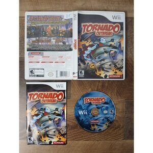 Tornado Outbreak (Nintendo Wii, 2009) Complete CIB - Tested